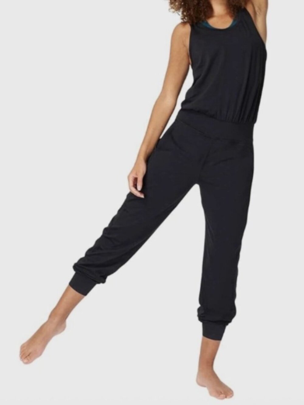 Sweaty Betty Gary Sleeveless Yoga Jogger Jumpsuit - Womens XXL